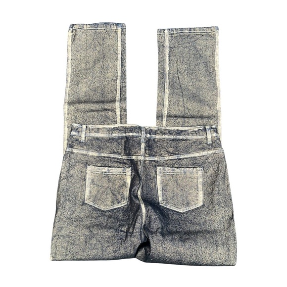 Women’s Distressed Black and Gold Jeans by Diane Gilman size 10 - Picture 4 of 4